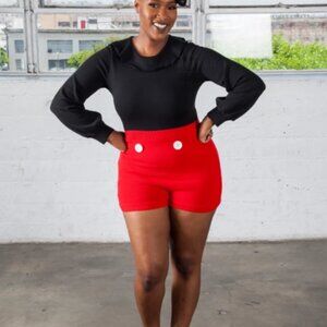 Elhoffer Design True Original Knit Bodysuit Small NEW Mickey Mouse